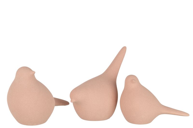 Beelden vogels - set van 3