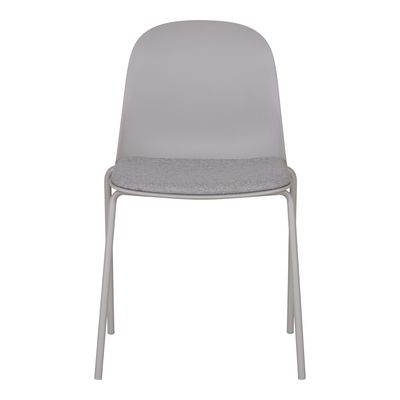 Set van 4 eetkamerstoelen Madalena - Grijs of zwart