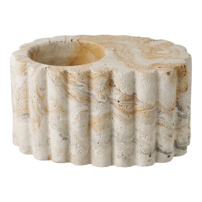 Theelichthouder Cement