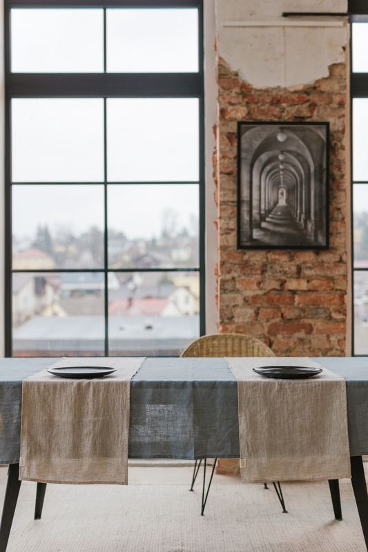 Tafelloper Linen 40x200 cm - diverse kleuren