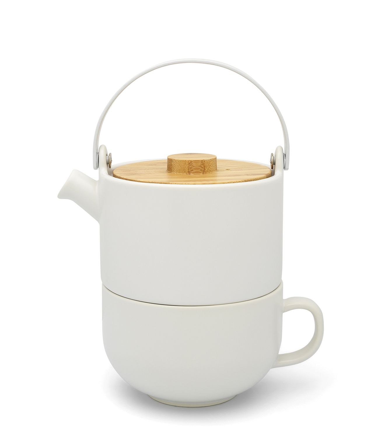 Tea for one - Umea, Colour: Mat wit