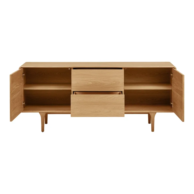 Sideboard Darwin - Naturel of Dark brown