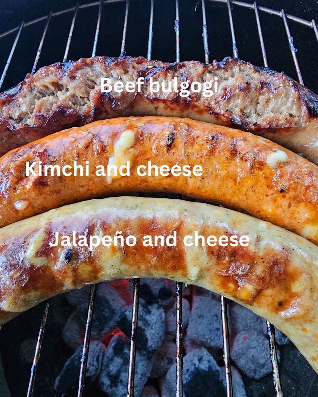 Kimchi Cheese Sausage