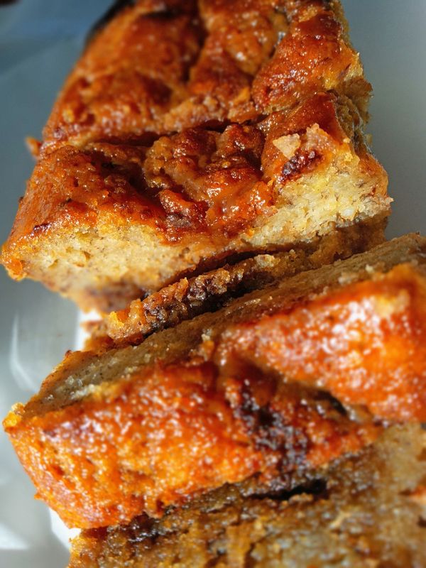 Caramel Banana Bread