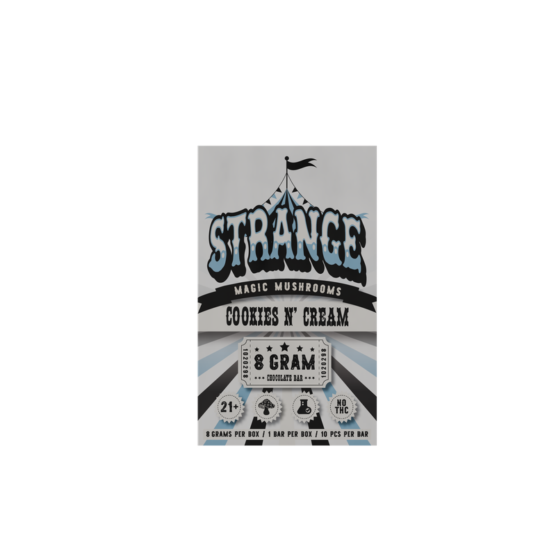 Strange – Cookies N' Cream (Mushroom Chocolate Bar)