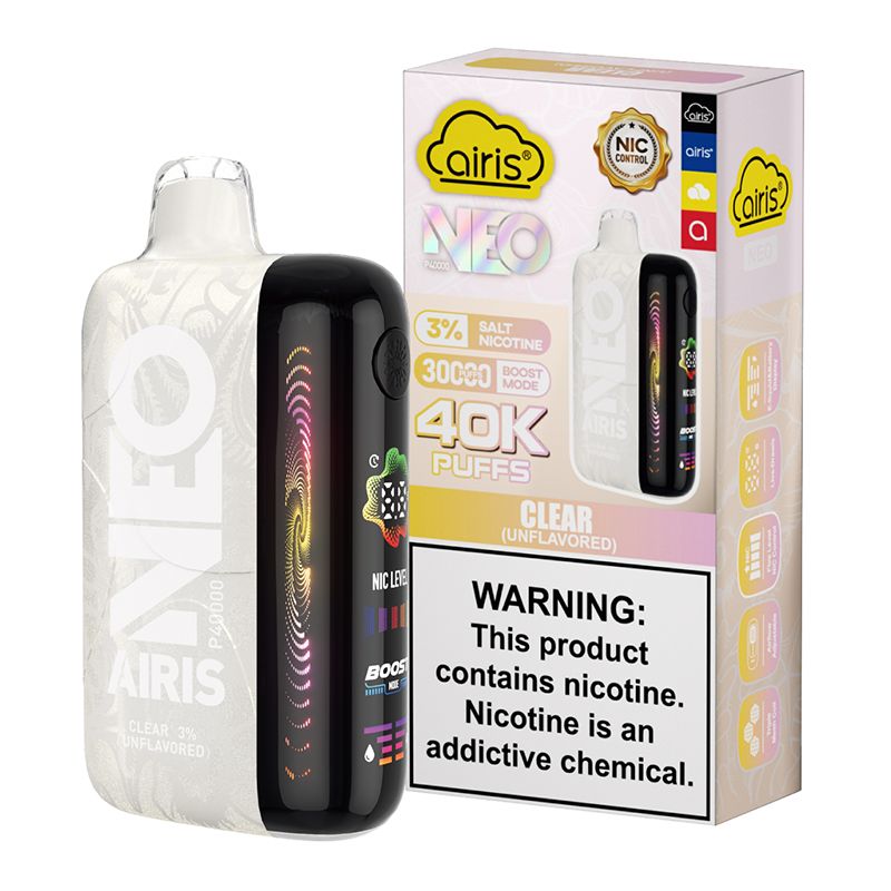 Airis Neo 40K, Flavor: Clear 3%