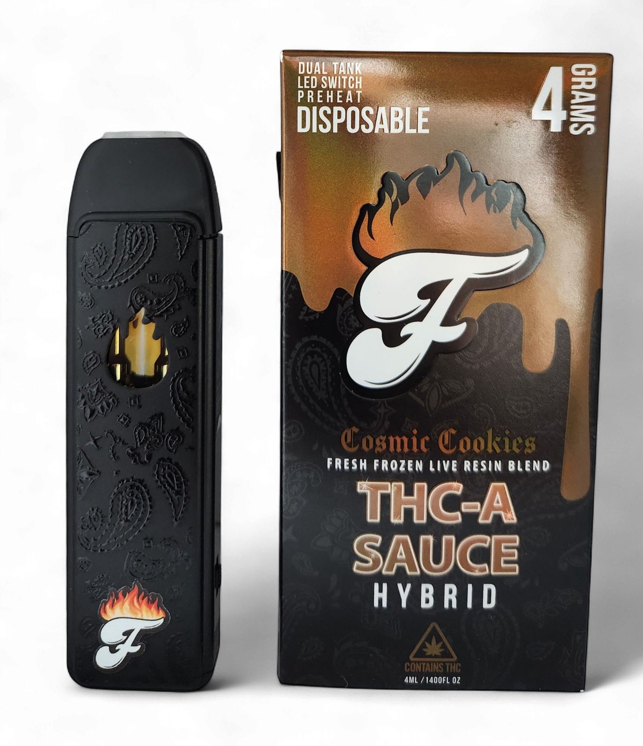 Fuego - Cosmic Cookies  THCa Sauce Disposable