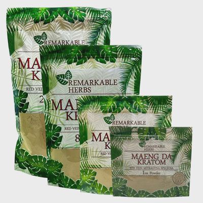 Remarkable Herbs Kratom Powder, Red Maeng Da Kratom
