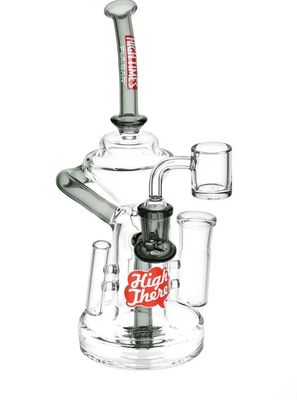 High Times® x Pulsar High There! All in One Glass Dab Station | 9" | 14mm F
