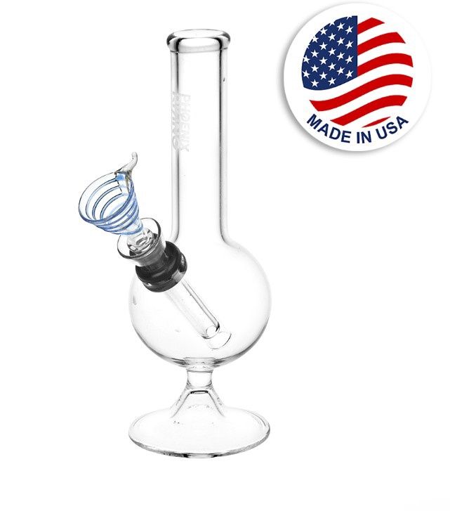 Phoenix Rising Mini Bubble Water Pipe | 6.75"