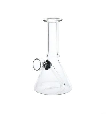 Mini But Mighty Beaker Glass Water Pipe | 4.75"