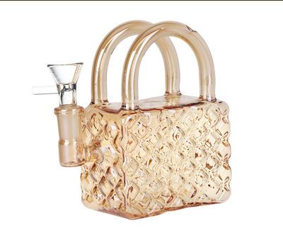 SeshGear Luxury Hand Bag Glass Water Pipe | 5.25" | 14mm F