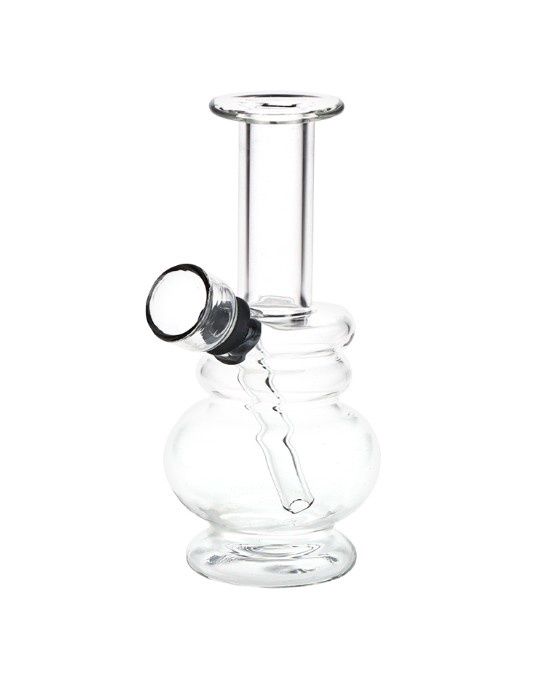 Itty Bitty Bubble Rings Glass Water Pipe | 4.75"
