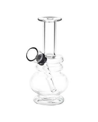Itty Bitty Bubble Rings Glass Water Pipe | 4.75"