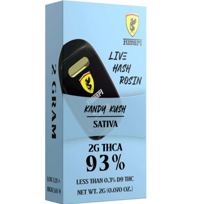 Fumari - Kandy Kush Live Hash Rosin 2g Disposable