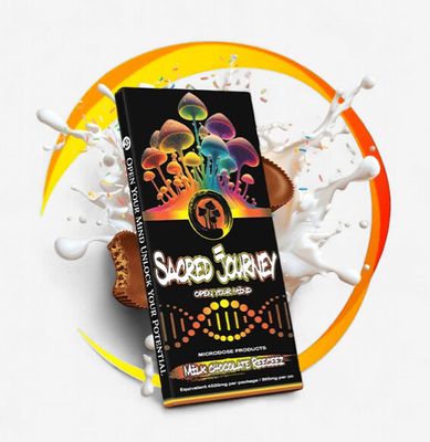 Sacred Journey - Milk Chocolate Reeceez (Mushroom Chooclate Bar)