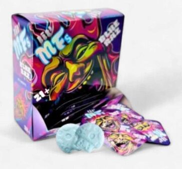 Lil MFs - Blue Razz  Mushroom Tablet