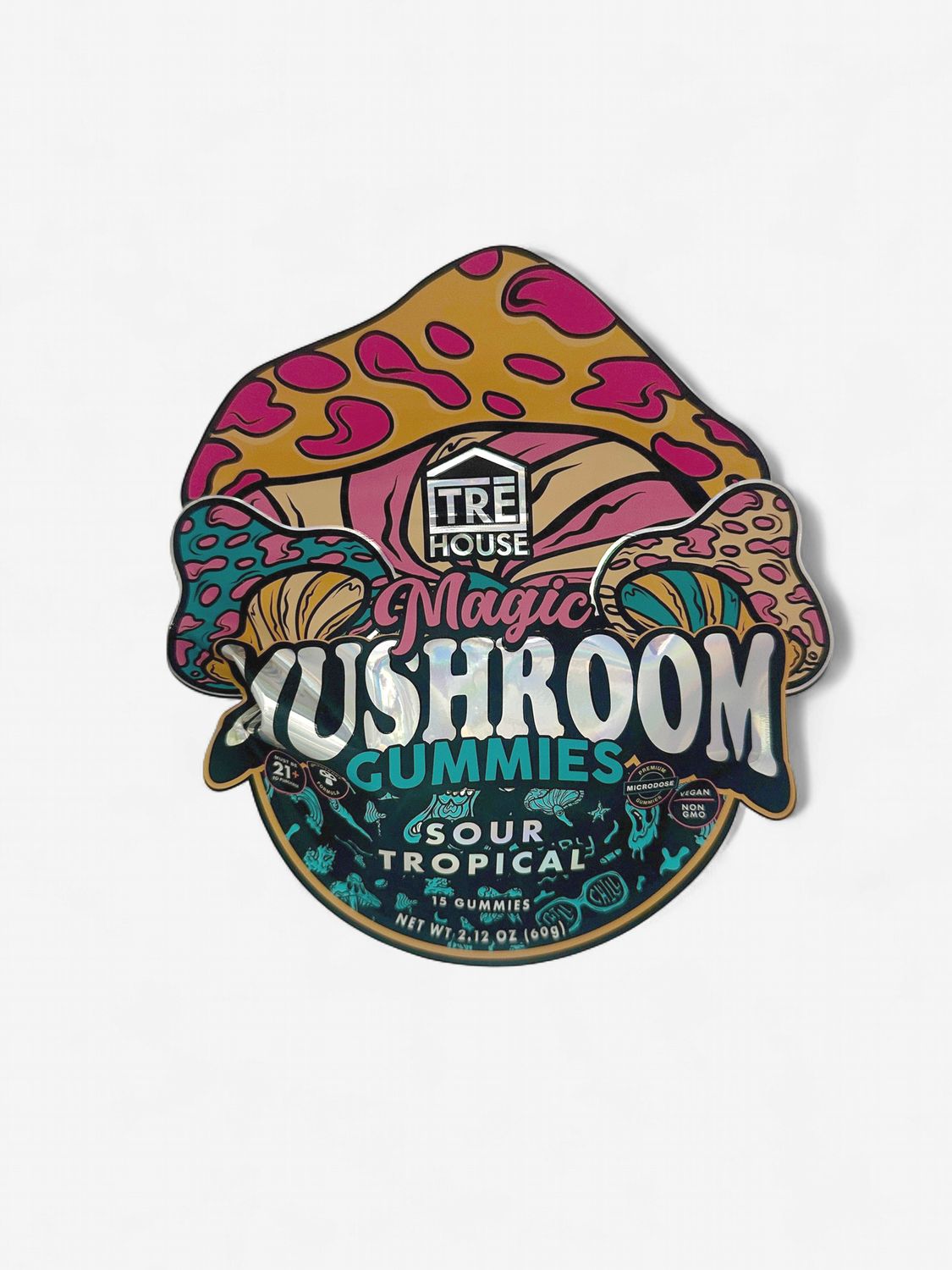 Tre House - Sour Tropical (Mushroom Gummies)
