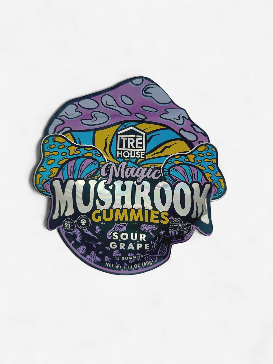 Tre House - Sour Grape (Mushroom Gummies)