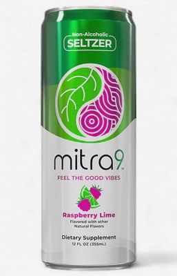 Mitra9 | Kratom Seltzers - Raspberry Lime