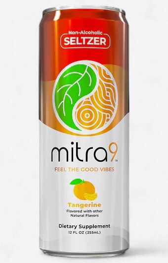 Mitra9 | Kratom Seltzers - Tangerine