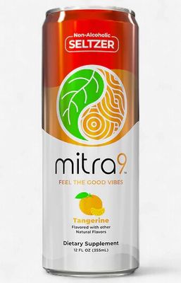 Mitra9 | Kratom Seltzers - Tangerine