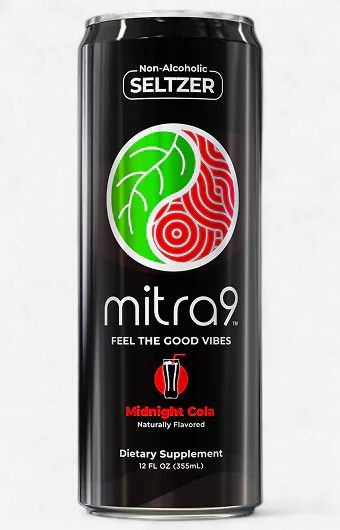 Mitra9 | Kratom Seltzers - Midnight Cola
