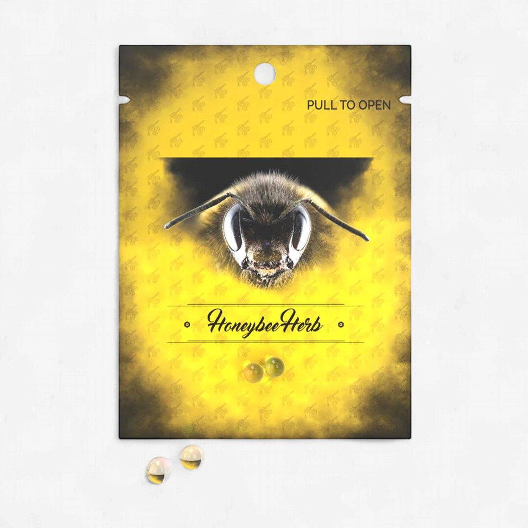 Honeybee Herb | Clear Terp Pearls, Size: 4mm