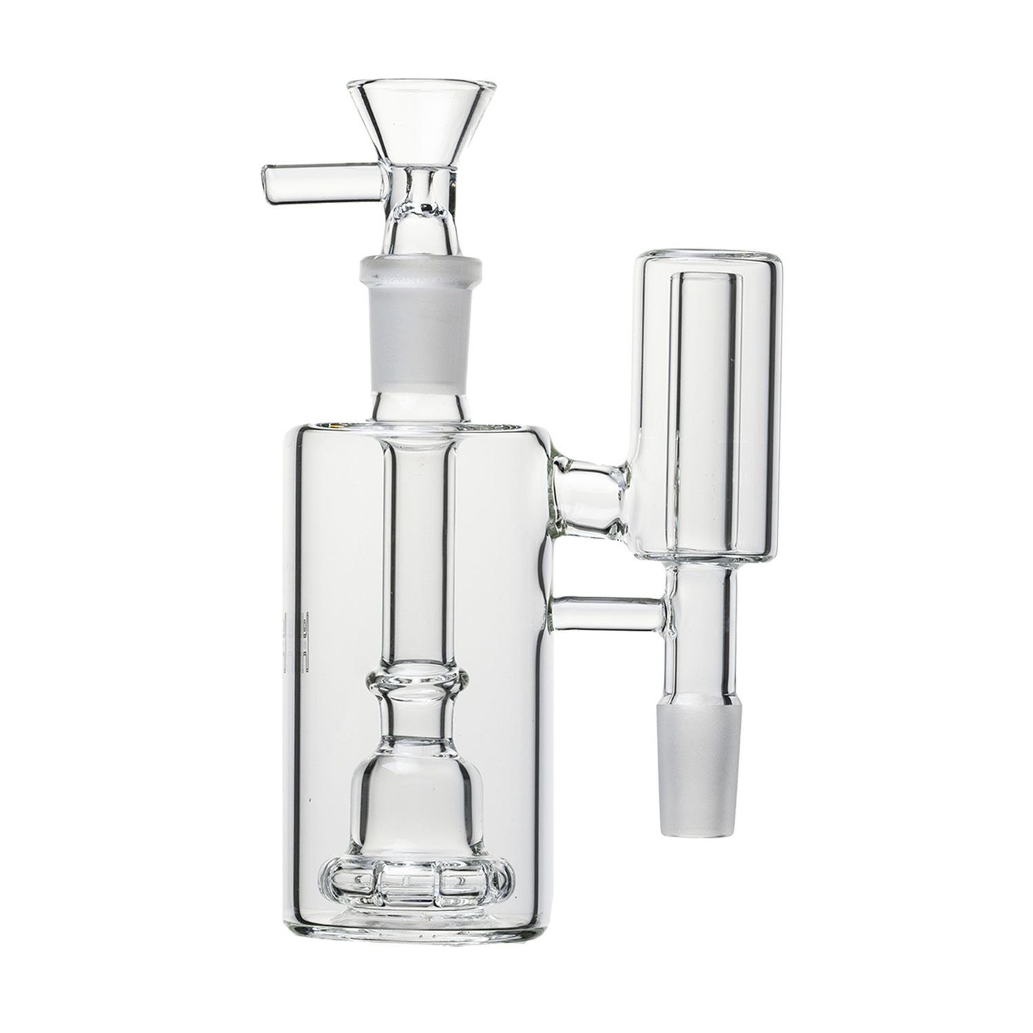 Human Grade | The Inverter Ash Catcher, 14mm, 90°, Color: Clear