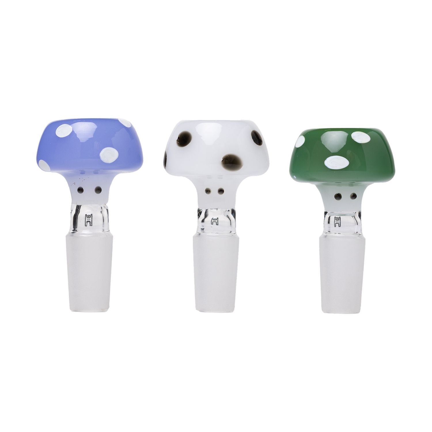 Human Grade | Mushroom Bowl, 14mm, 3 Pack
