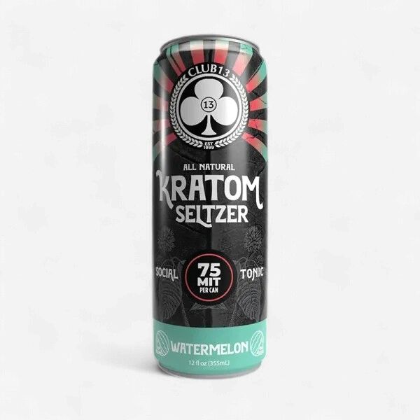Club13 Kratom Seltzers | Watermelon - 75 MIT