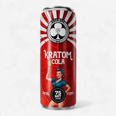 Club13 Kratom Seltzers | Cola - 75 MIT