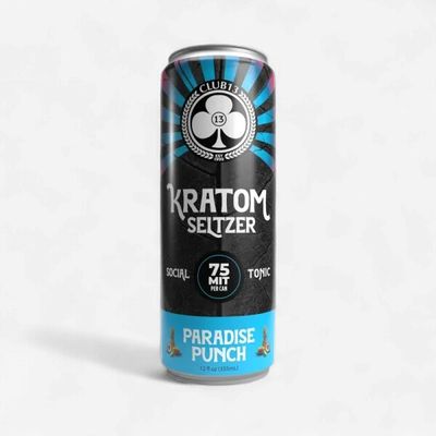 Club13 Kratom Seltzers | Paradise Punch - 75 MIT