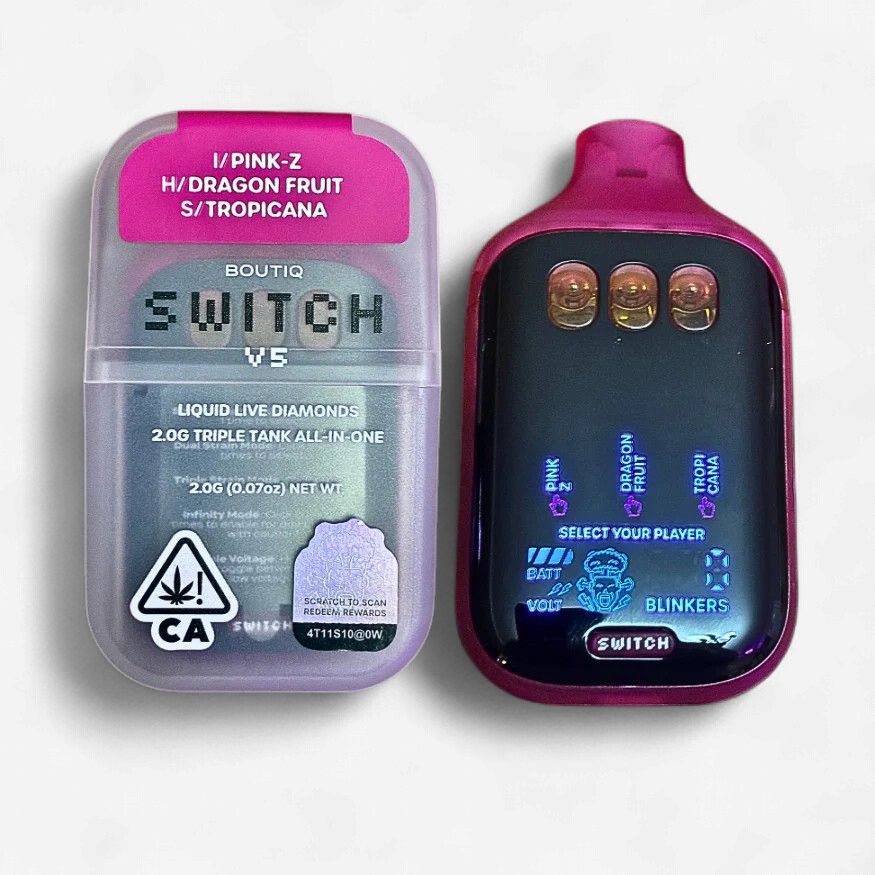 Boutiq | Switch V5 - Pink-z (I) x Dragon Fruit (H) x Tropicana (S)