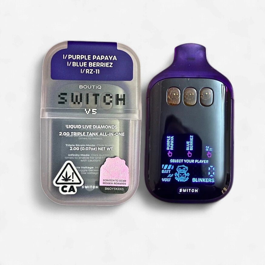Boutiq | Switch V5 - Purple Papaya (I) x Blue Berriez (I) x RZ-11 (I)