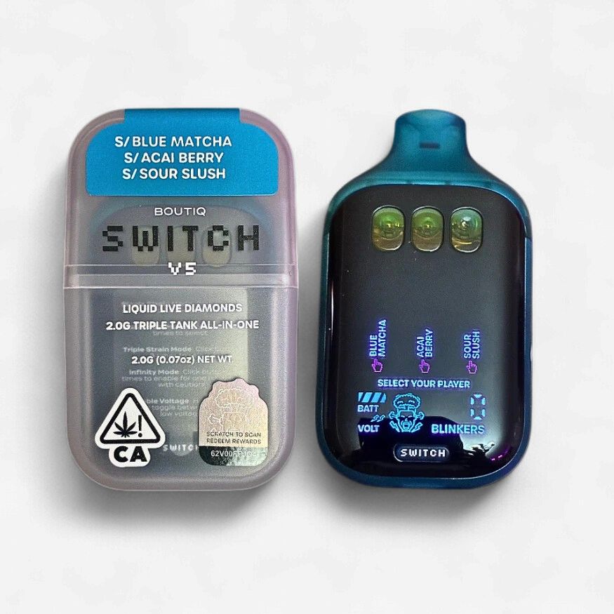 Boutiq | Switch V5 - Blue Matcha (S) x Acai Berry (S) x Sour Slush (S)