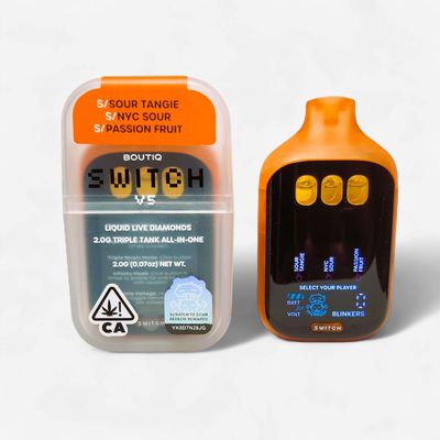 Boutiq | Switch V5 - Sour Tangie (S) x NYC Sour (S) x Passion Fruit (S)