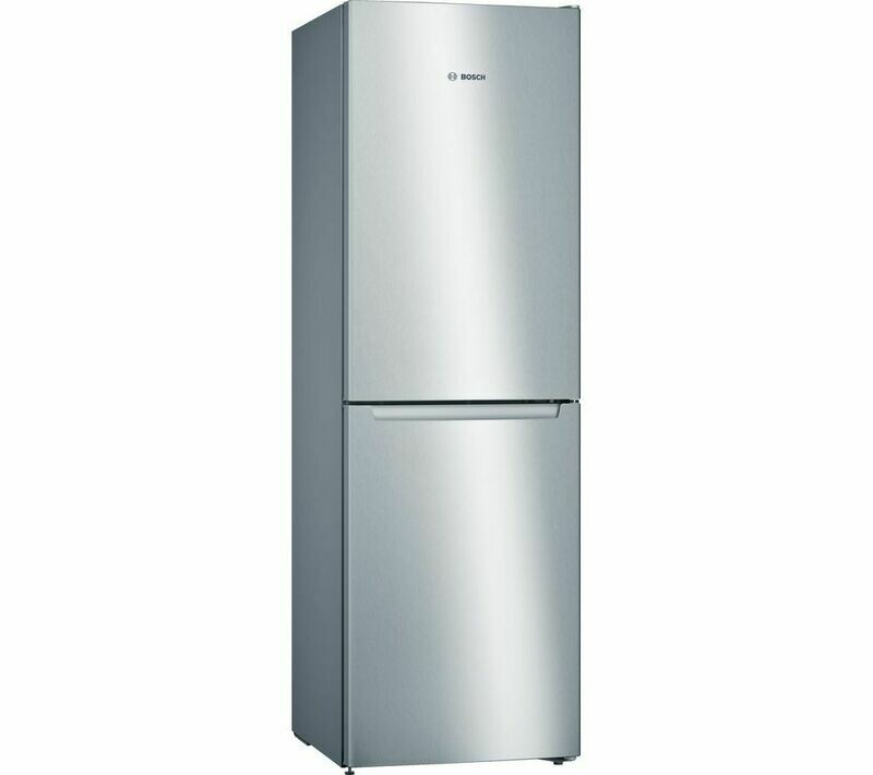 Bosch Fridge Freezer  Frost Free 186cm Tall KGN34NL3AG - Silver