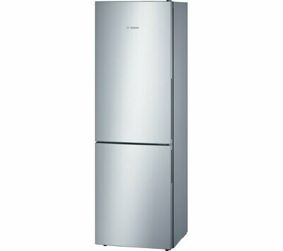 Bosch Fridge Freezer Frost Free 186cm Tall KGV36VL32G - Silver