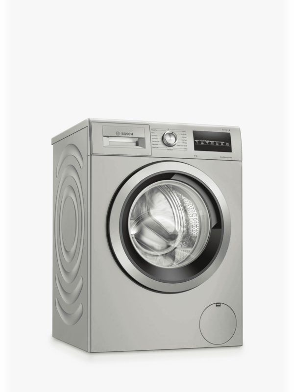 Bosch 8kg 1400 Spin Washing Machine WAN282X1GB Silver Inox