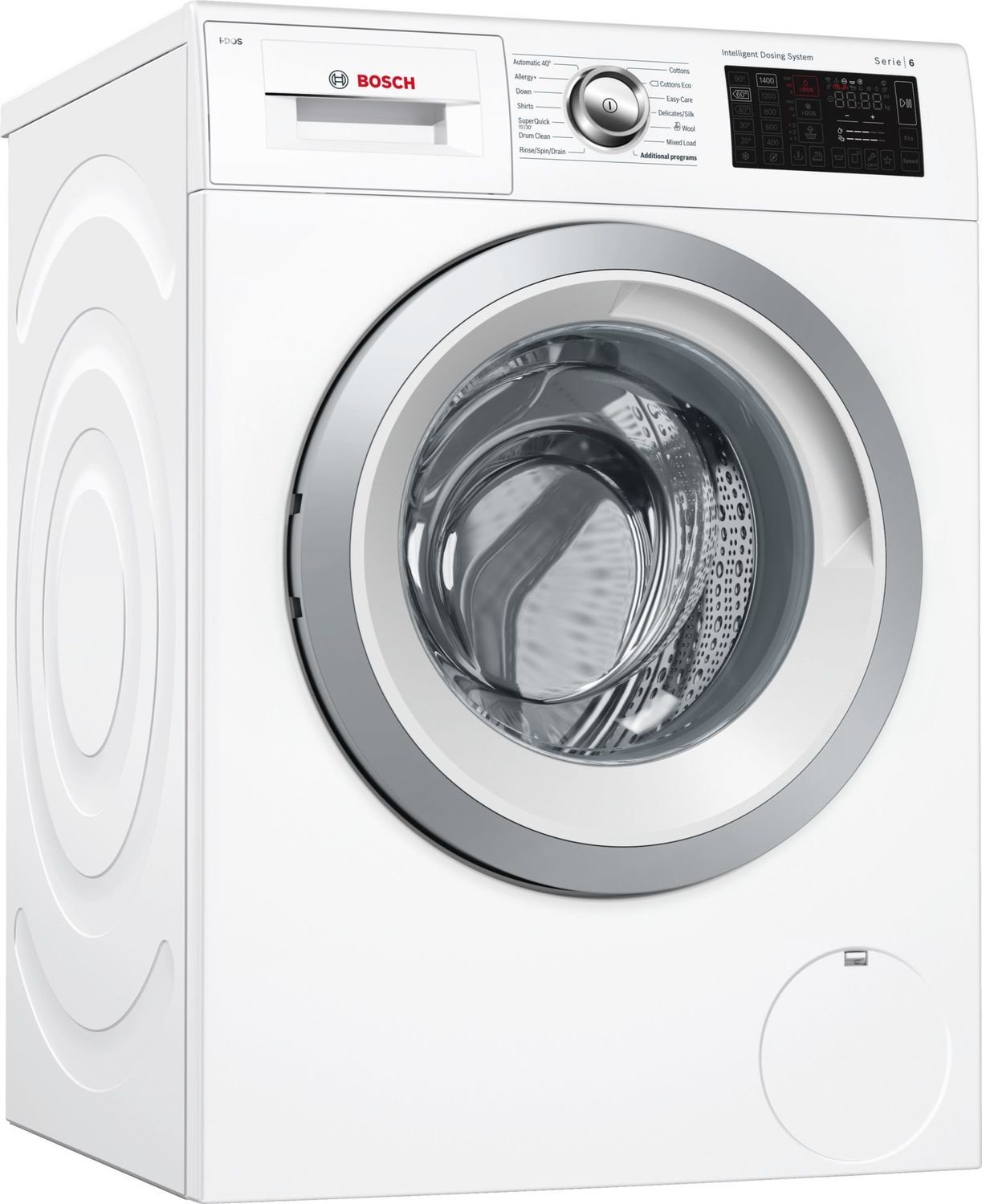 Bosch 9kg 1400 Spin IDOS Washing Machine WAT286HOGB White