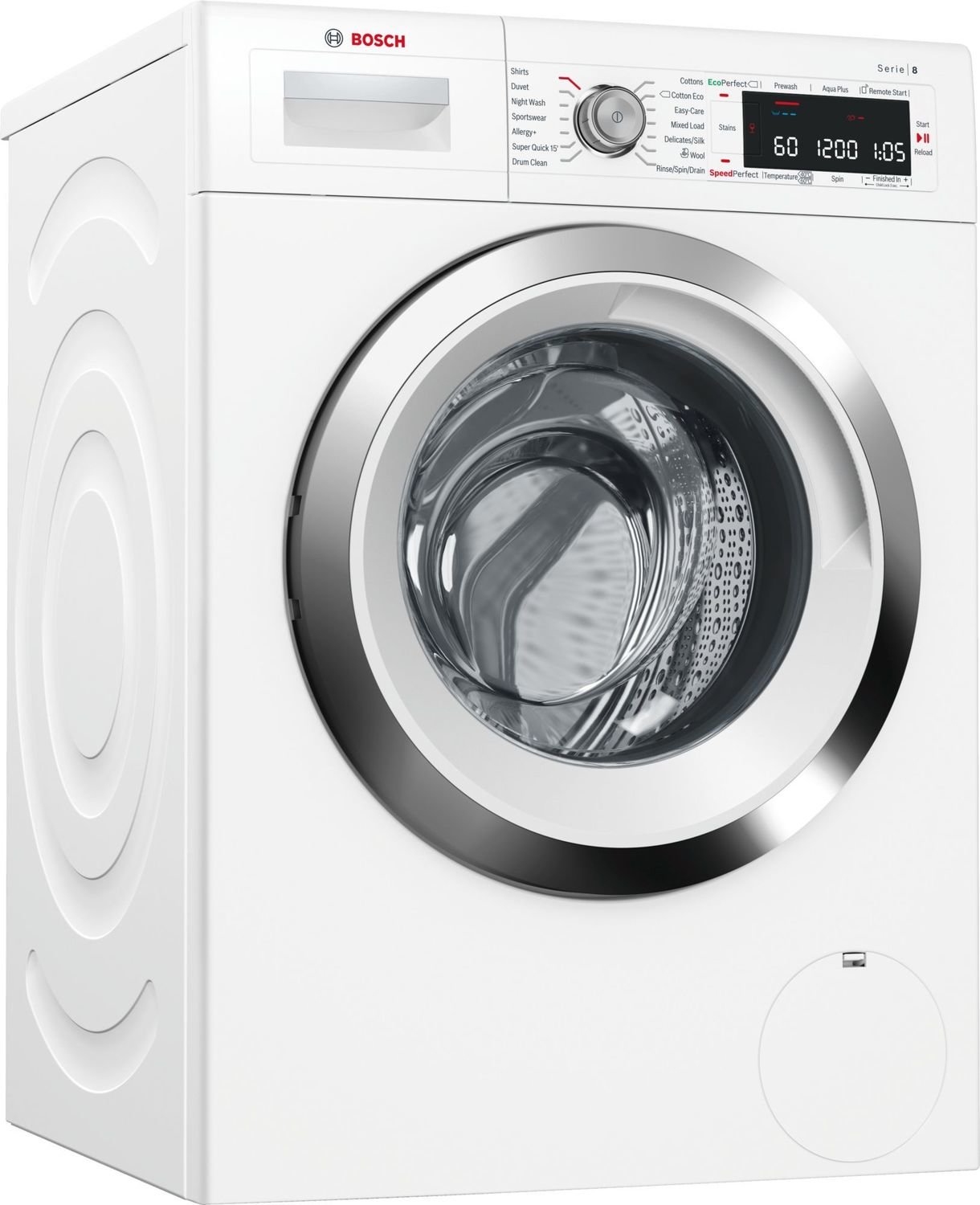 Bosch 9kg 1400 Spin Home Connect Washing Machine WAW285H0GB White