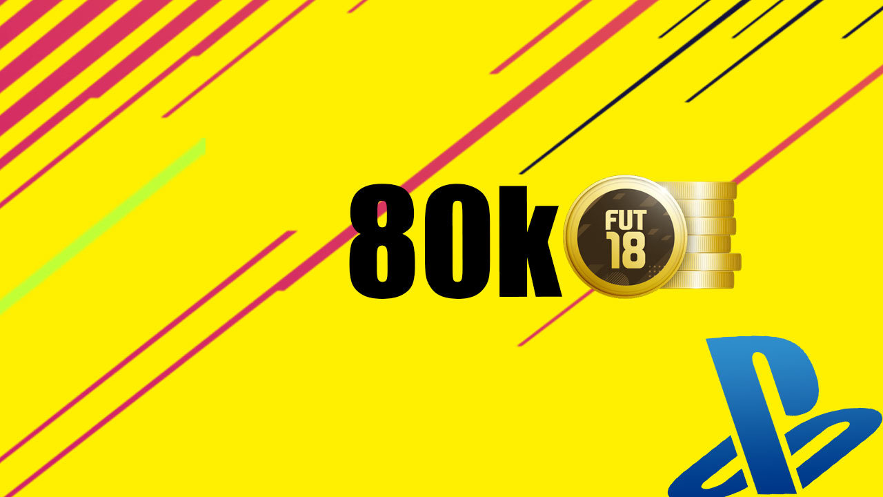 80K Fifa 18 Coins PS4