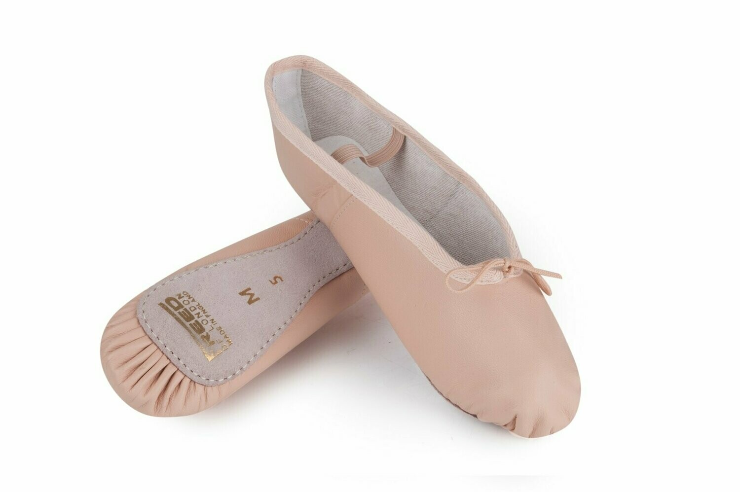 FREED Full Sole Pink Leather Aspire Ballet Shoes, Size: Infant 5 - Junior 1