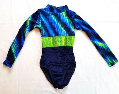 Katz - Turtle-neck Long-sleeve Leotard - 2100