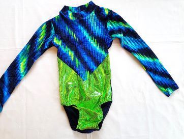Katz - Turtle-neck Long-sleeve Leotard - 2101