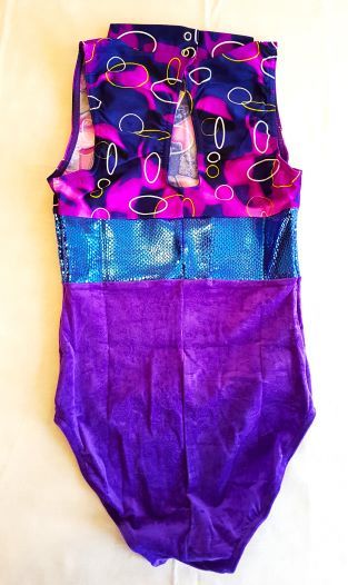 Katz - Turtle-neck Sleeveless Leotard - 2103