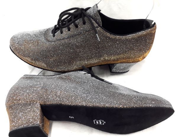 Diamant Ladies  Oxford.  Gold & Silver Glitter 093-034-509-A