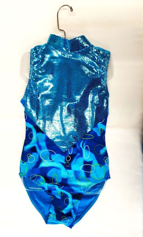 Katz - Turtle-neck Sleeveless Leotard - 2105