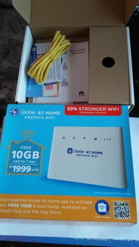 Globe PROMO! Home Prepaid LTE Wifi for only P1,799